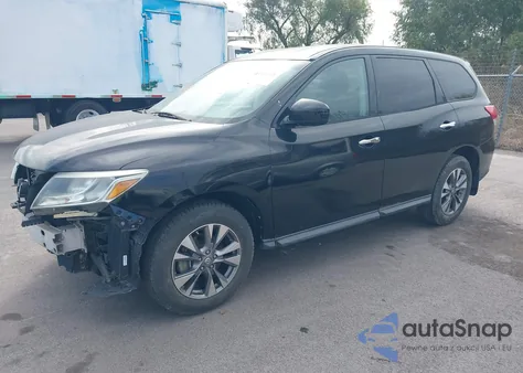 2013 Nissan Pathfinder Platinum/S/Sl/Sv z USA, uszkodzony, nr VIN 5N1AR2MN1DC669986